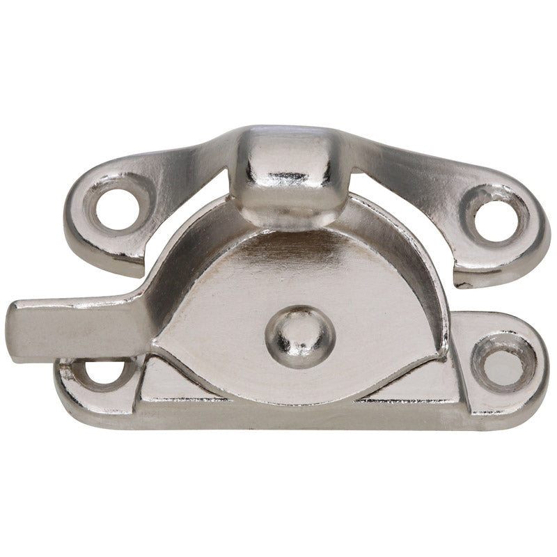 NATIONAL HARDWARE - National Hardware Bright Nickel Die-Cast Zinc Sash Lock 1 pk - Case of 5