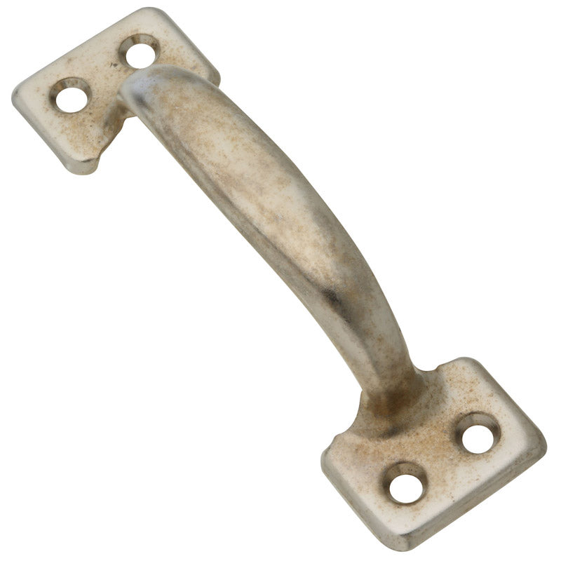 NATIONAL HARDWARE - National Hardware Nickel Gray Steel Window Sash Lift 4 in. L 1 pk - Case of 5