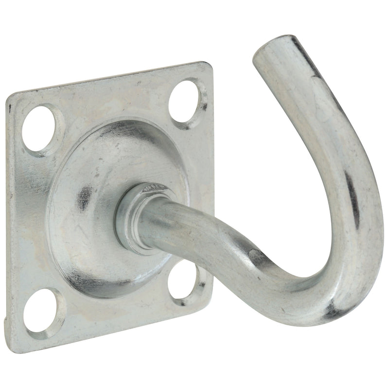 NATIONAL HARDWARE - National Hardware Zinc-Plated Silver Steel Clothesline Hook 140 lb 1 pk - Case of 5