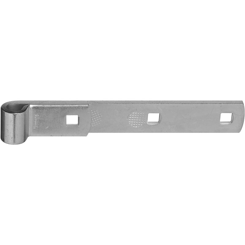 NATIONAL HARDWARE - National Hardware 8 in. L Zinc-Plated Silver Steel Hinge Strap 1 pk - Case of 10