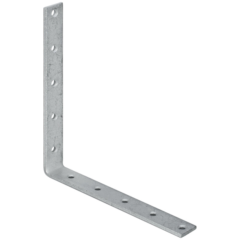 NATIONAL HARDWARE - National Hardware 10 in. H X 1.25 in. W X 0.25 in. D Galvanized Steel Inside Corner Brace - Case of 5