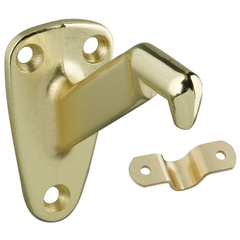 NATIONAL HARDWARE - National Hardware Gold Zinc Die Cast w/Steel Strap Handrail Bracket 3-5/16 in. L - Case of 10