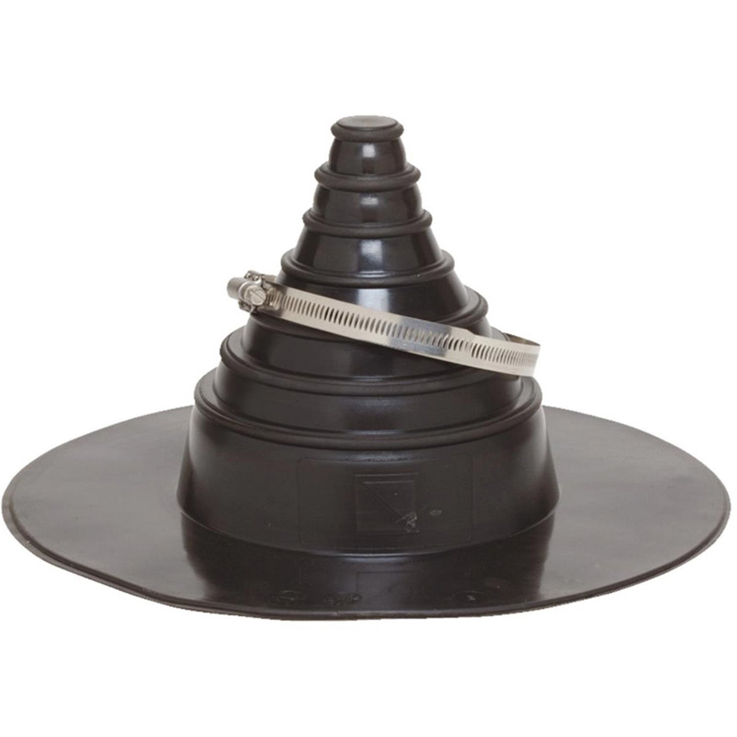 GenTite 13-1/2 in. W X 13-1/2 in. L Rubber Pipe Boot Repair System Black - Case of 6