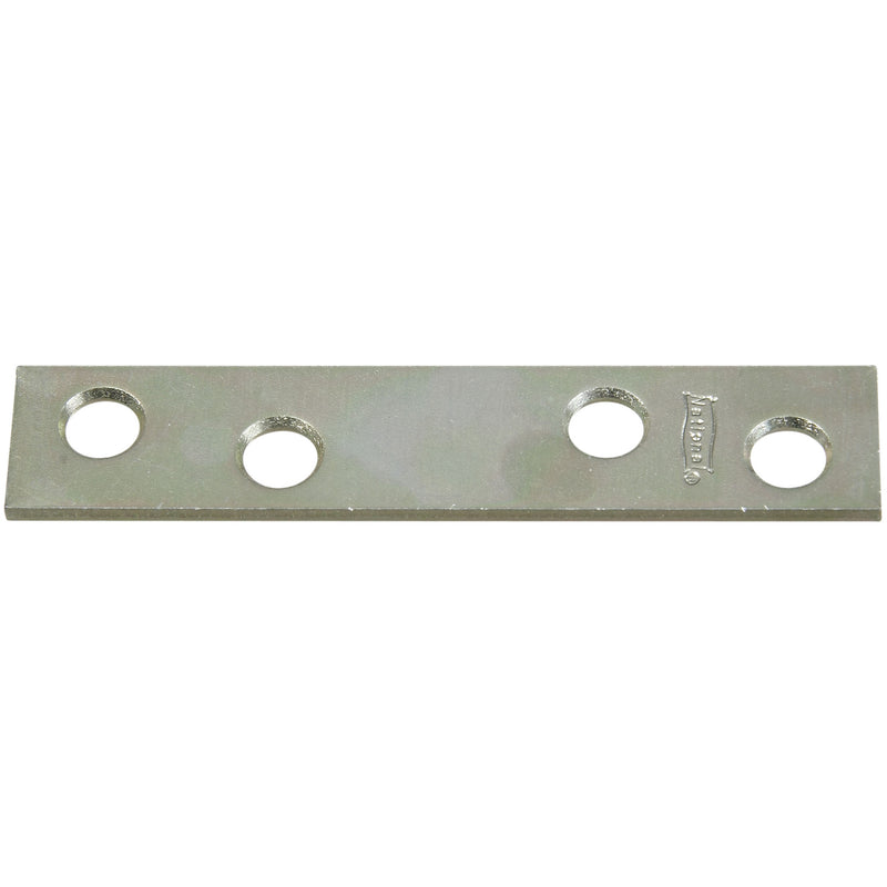 NATIONAL HARDWARE - National Hardware 3 in. H X 0.63 in. W X 0.10 in. D Zinc-Plated Steel Mending Brace - Case of 40