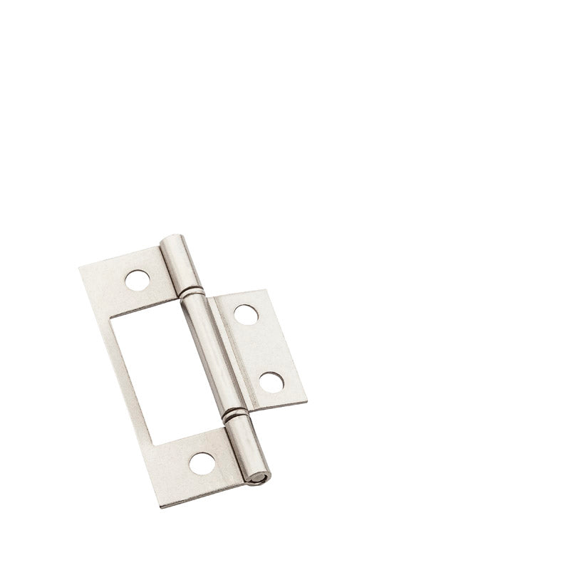 NATIONAL HARDWARE - National Hardware 3 in. L Satin Nickel Door Hinge 2 pk - Case of 5
