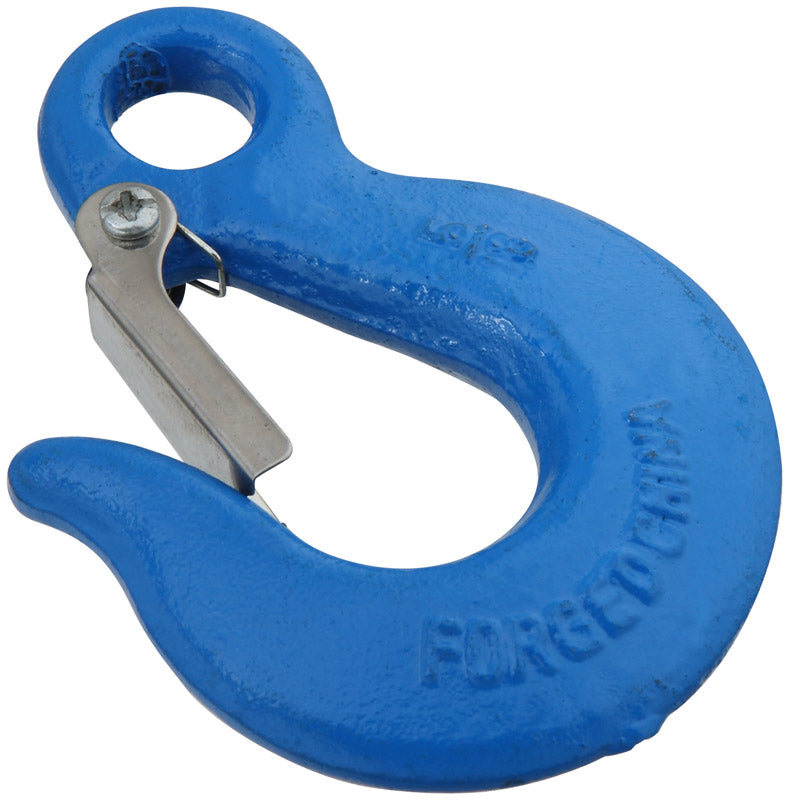 NATIONAL HARDWARE - National Hardware Blu-Krome Nickel Plated Forged Steel Eye Slip Hook 3900 lb. cap. - Case of 5
