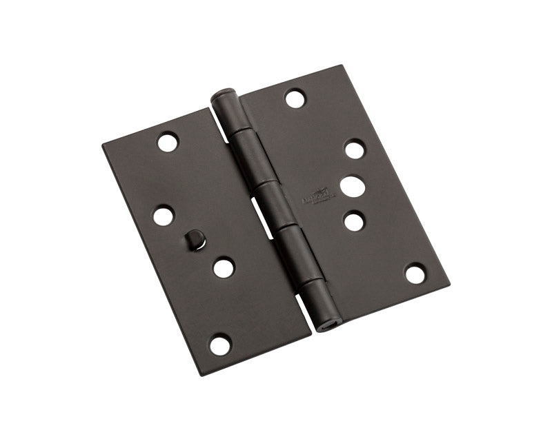 NATIONAL HARDWARE - National Hardware 4 in. L Black Door Hinge 3 pk - Case of 5