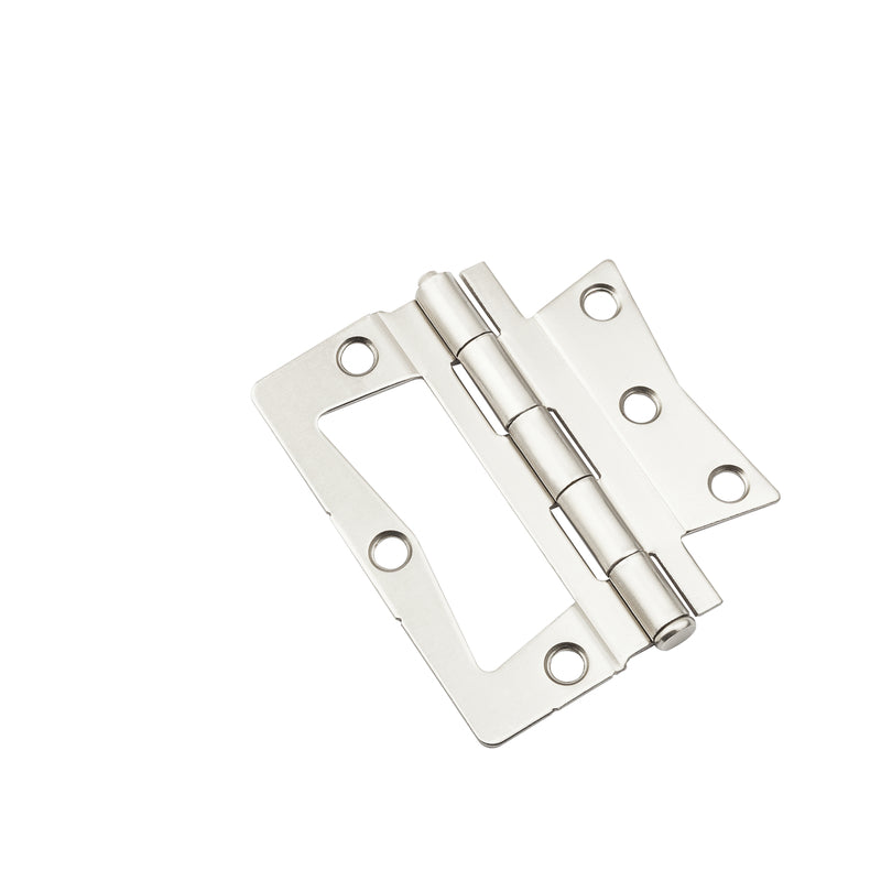 NATIONAL HARDWARE - National Hardware 3-1/2 in. L Satin Nickel Door Hinge 2 pk - Case of 5