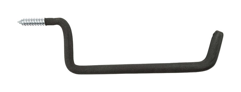 NATIONAL HARDWARE - National Hardware 10.88 in. L Black Steel/Vinyl Large Ladder Hook 30 lb. cap. 1 pk - Case of 25