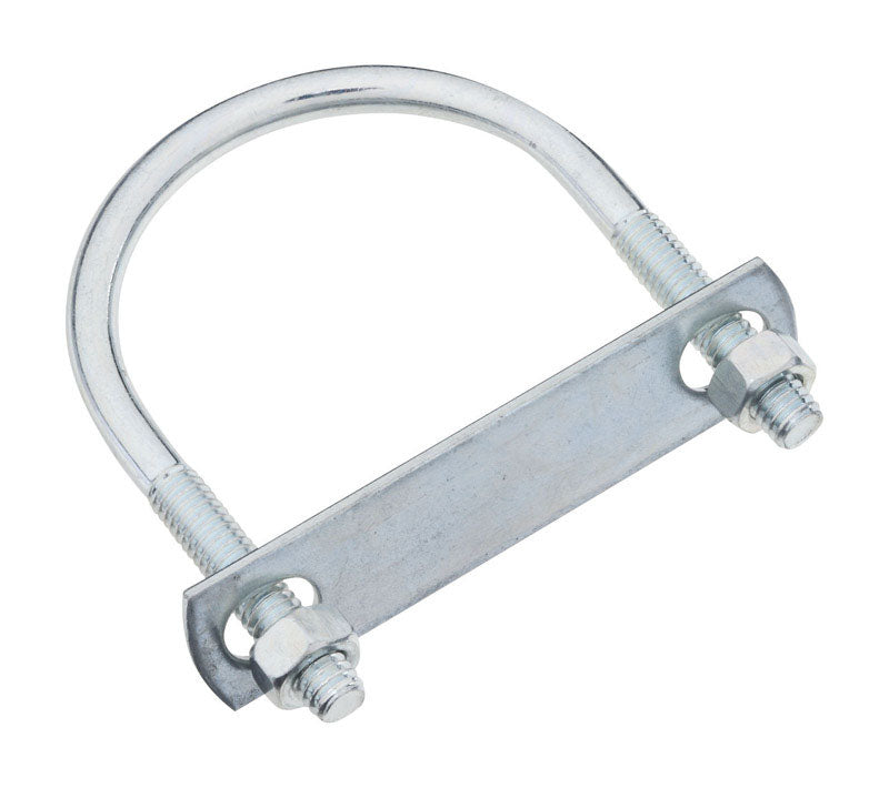 NATIONAL HARDWARE - National Hardware 5/16 in. X 2-1/2 in. W X 3-1/2 in. L Coarse Zinc-Plated Steel U-Bolt - Case of 5