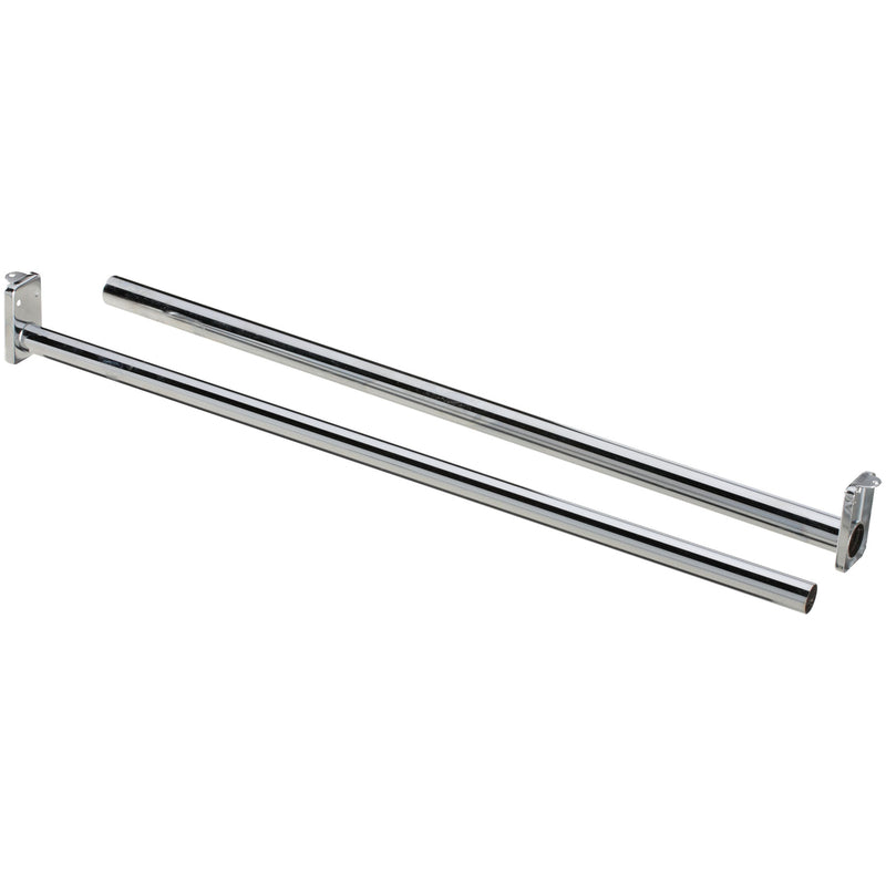 NATIONAL HARDWARE - National Hardware 30 in. L Adjustable Bright Steel Closet Rod - Case of 10