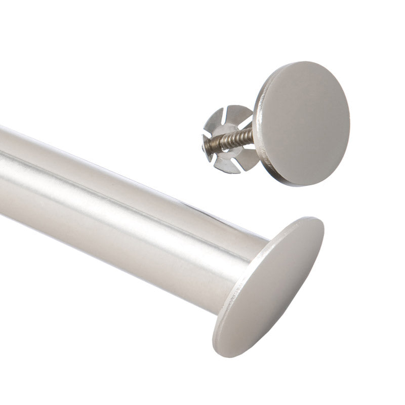 ORGANIZED LIVING - Organized Living Freedom Rail Steel Rod Stop - Case of 12