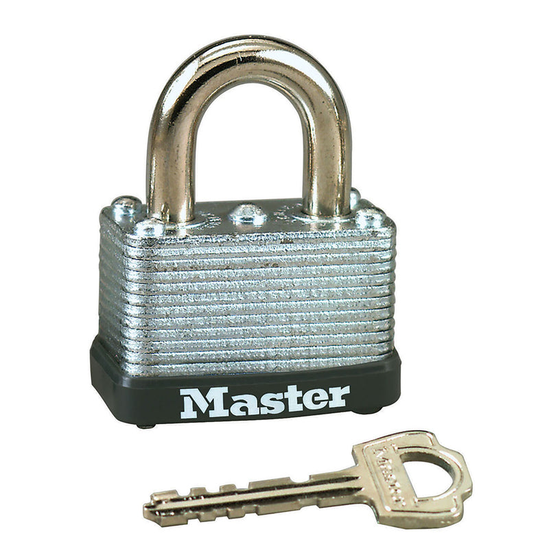 MASTERLOCK - Master Lock 1-1/2 in. W Laminated Steel Warded Locking Padlock - Case of 4
