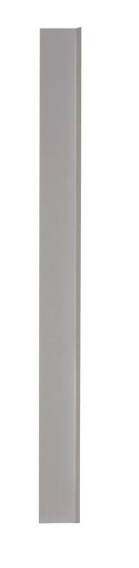 M-D BUILDING PRODUCTS - M-D 0.13 in. H X 48 in. L Prefinished Silver Vinyl Wall Base - Case of 18