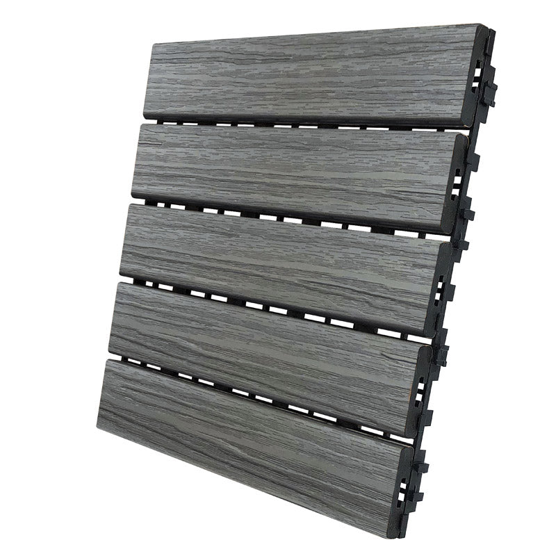 AURA - Aura 12 in. W X 12 in. L Gray Oak Composite Balcony/Deck Tiles 6 sq ft