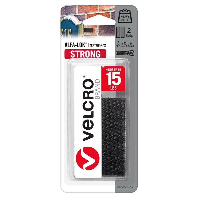 VELCRO BRAND - VELCRO Brand ALF-LOK Small Plastic Mounting Square 3 in. L 2 pk