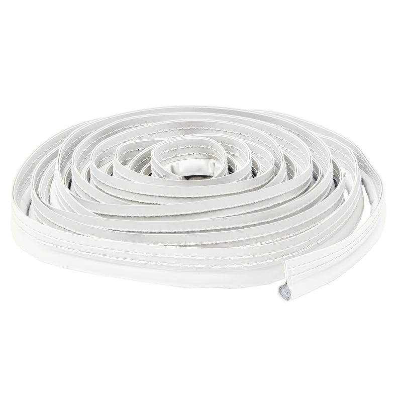 FROST KING - Frost King White Vinyl Clad Foam Weather Seal For Doors and Windows 17 ft. L X 0.88 in. - Case of 12