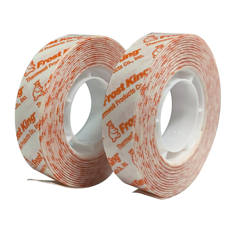 FROST KING - Frost King Clear Double-Sided Indoor Mounting Tape 1/2 in. W X 30 ft. L