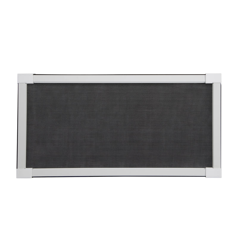 M-D BUILDING PRODUCTS - M-D White Aluminum Adjustable Screen 10 in. W X 37 in. L - Case of 8