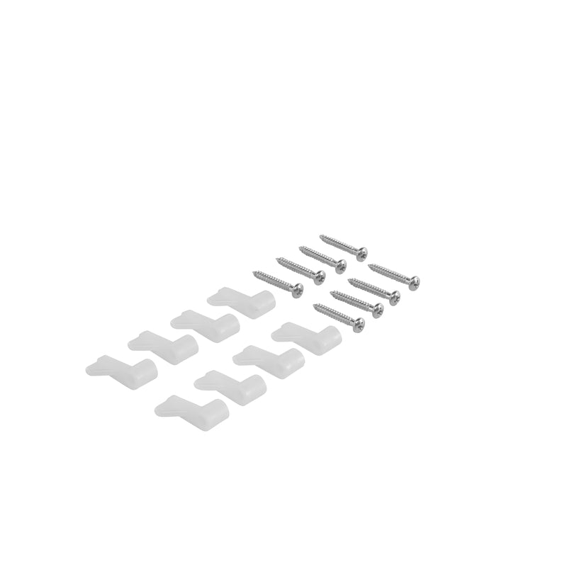 M-D BUILDING PRODUCTS - M-D White Screen Frame Clip 8 pc - Case of 10