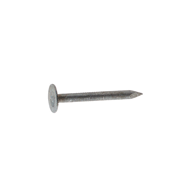 GRIP-RITE - Grip-Rite 1-1/4 in. Roofing Electro-Galvanized Steel Nail Flat Head 5 lb - Case of 6