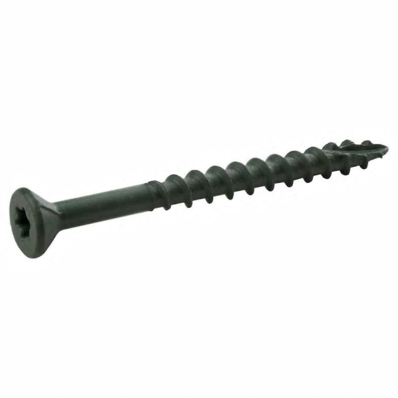 PRMEGUARD PLUS - Grip-Rite PrimeGuard Plus No. 10 wire X 4 in. L Green Star Bugle Head Deck Screws 1 lb 360 pk - Case of 12