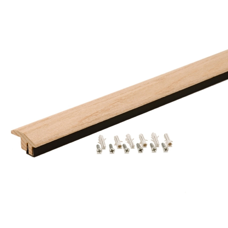 M-D BUILDING PRODUCTS - M-D 0.63 in. H X 1.63 in. W X 72 in. L Paintable Oak Floor Transition - Case of 3