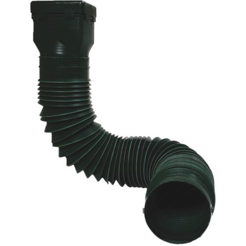 SPECTRA PRO SELECT - Spectra Pro Select 55 in. H X 3 in. W X 4 in. L Green Plastic Downspout Extension - Case of 15