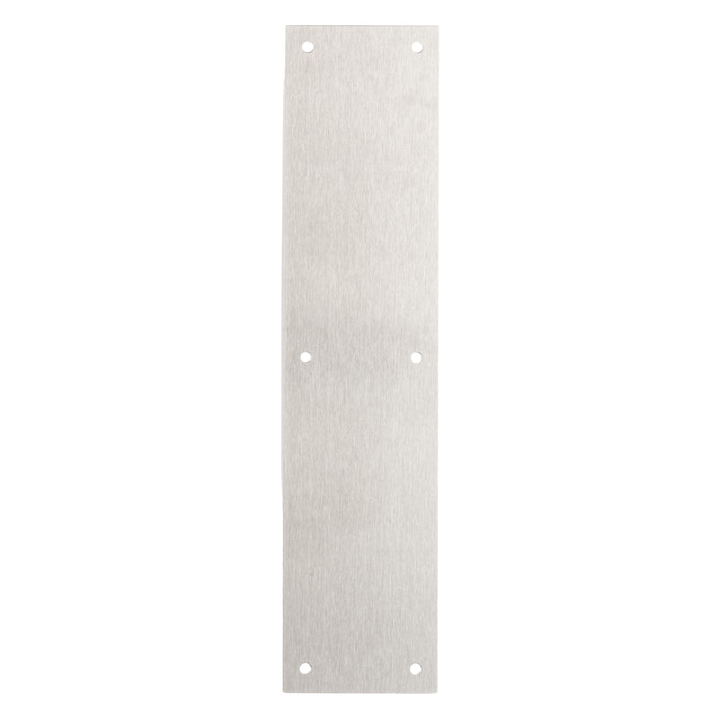 BRINKS COMMERCIAL - Brinks 15 in. L Stainless Steel Push Plate