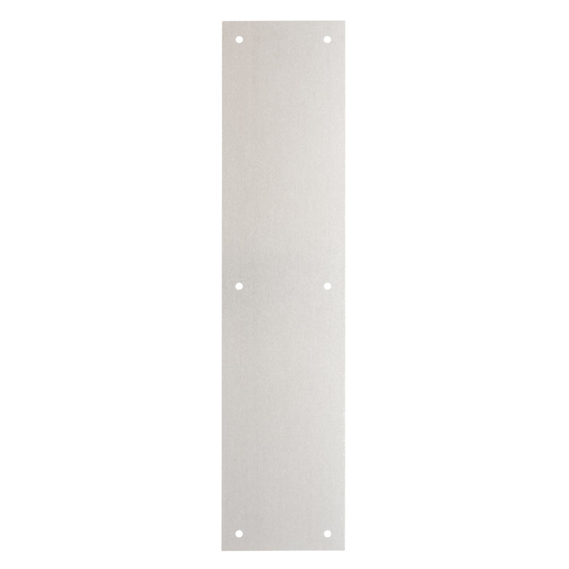 BRINKS COMMERCIAL - Brinks 15 in. L Satin Aluminum Push Plate
