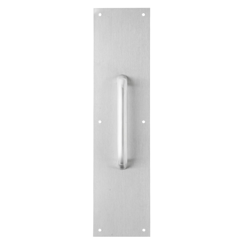 BRINKS COMMERCIAL - Brinks 16 in. L Stainless Steel Pull Plate