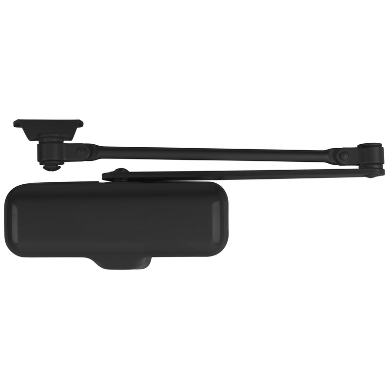 BRINKS COMMERCIAL - Brinks Residential Matte Black Steel Hydraulic Door Closer