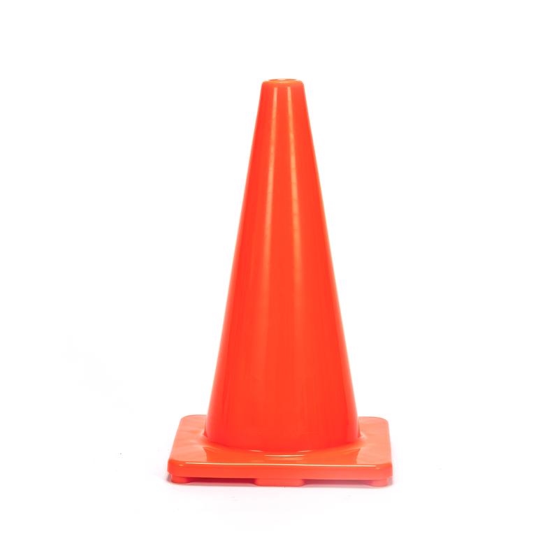 HOME PLUS - Home Plus Orange Safety Cone 28 in. H X 14.5 in. W