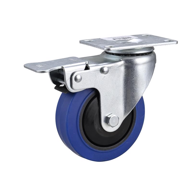 PROJEX - Projex 4 in. D Swivel Soft Rubber Caster 265 lb 1 pk [9262]