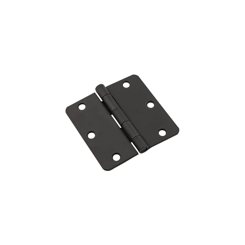 NATIONAL HARDWARE - National Hardware 3-1/2 in. L Black Door Hinge 1 pk [N830-431]