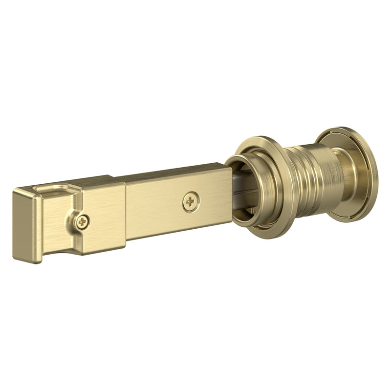 NATIONAL HARDWARE - National Hardware Brushed Steel/Zinc Sliding Door Lock