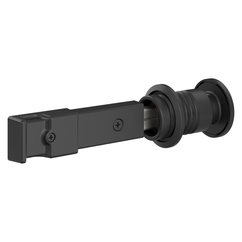 NATIONAL HARDWARE - National Hardware Matte Steel/Zinc Sliding Door Lock