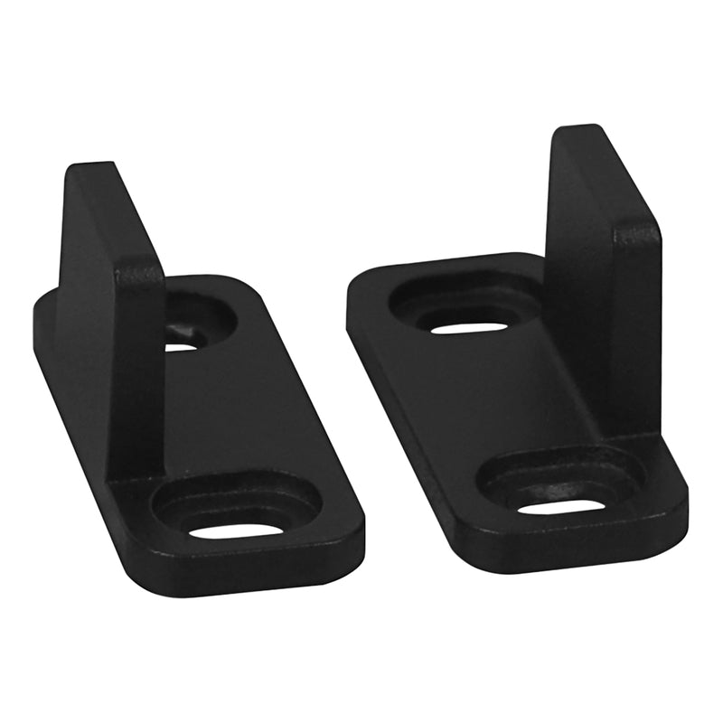 NATIONAL HARDWARE - National Hardware Matte Black Aluminum Double Floor Guide 1 pc