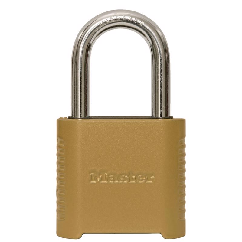 MASTER LOCK - Master Lock 2 in. W Hardened Steel Resettable Combination Padlock