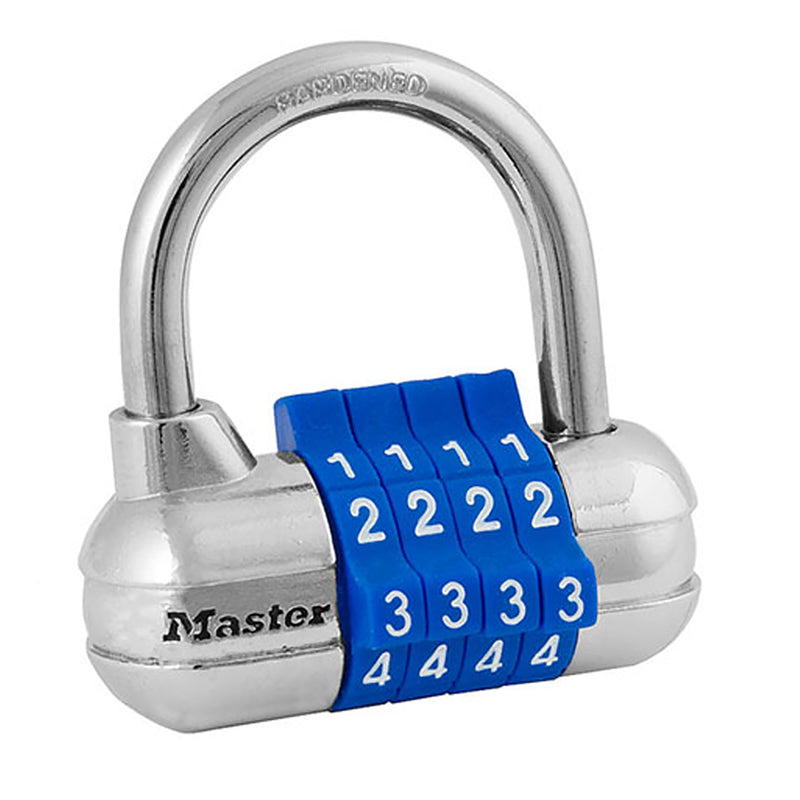 MASTER LOCK - Master Lock 2-1/4 in. W 4-Digit Combination Padlock