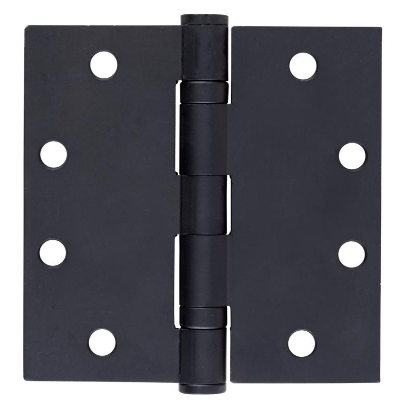 BRINKS COMMERCIAL - Brinks Commercial 4.5 in. L Black Door Hinge 1 pk