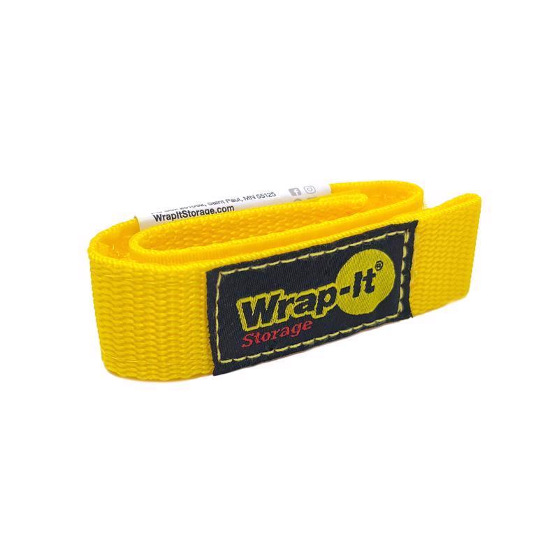 WRAP-IT - Wrap-It Quick Straps 12 in. L Yellow Polypropylene Cable Wrap - Case of 48 [100-BS-12YE]