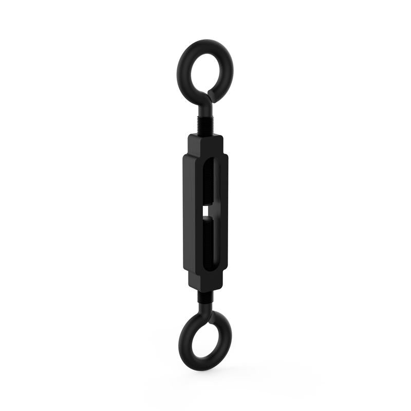 NATIONAL HARDWARE - National Hardware 3/8 in. D X 10-1/2 in. L Black Steel Eye Turnbuckle 215 lb 1 pk