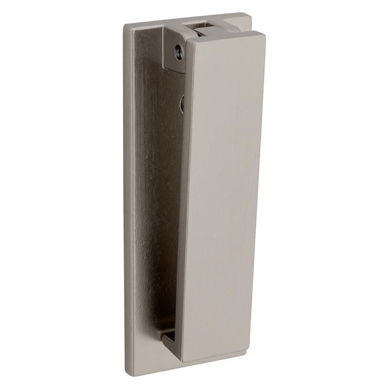 NATIONAL HARDWARE - National Hardware Reed 4.75 in. L Satin Nickel Aluminum Door Knocker