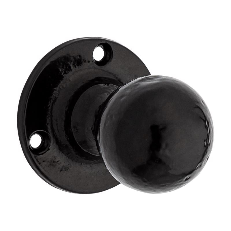 NATIONAL HARDWARE - National Hardware 2.87 in. L Matte Black Steel Knob Pull