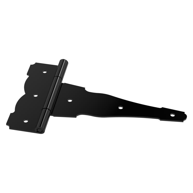 NATIONAL HARDWARE - National Hardware 10 in. L Black Ornamental T Hinge 1 pk