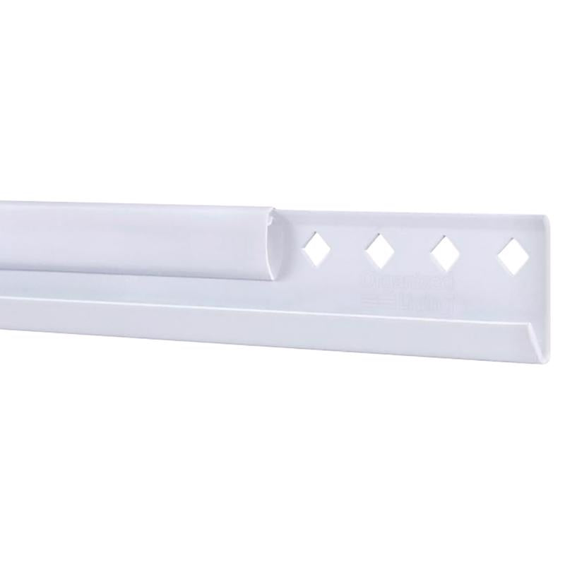 ORGANIZED LIVING - Organized Living Freedom Rail 2.25 in. H X 0.5 in. W X 24 in. L Epoxy Coated Steel Hanging Rail