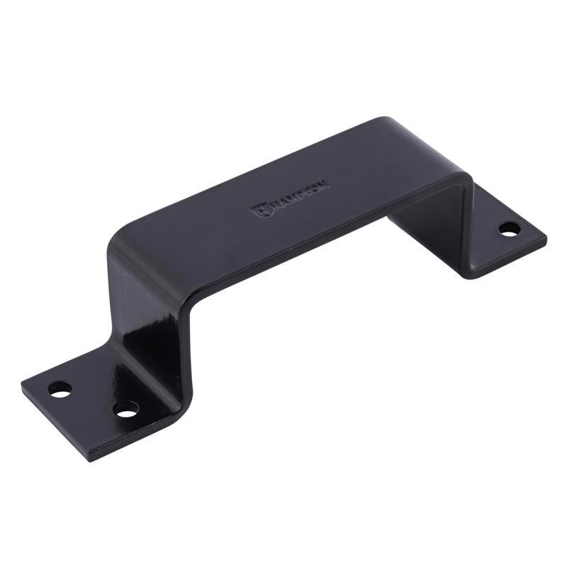 HAMPTON - Hampton Black Steel Bracket 6-13/32 in. L