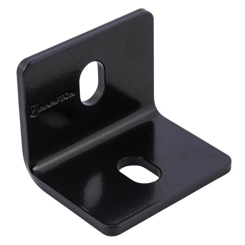 HAMPTON - Hampton 2.4 in. H X 3 in. W X 3/16 in. D Black Steel Inside/Outside Corner Brace [02-3405-108]