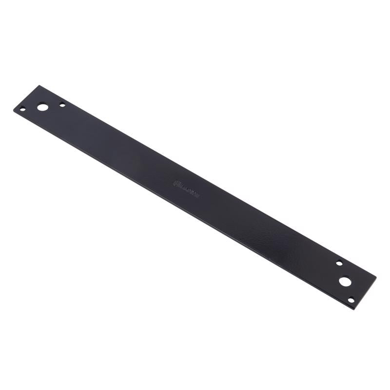 HAMPTON - Hampton 14 in. H X 1.5 in. W X 1/8 in. D Black Steel Strap Brace